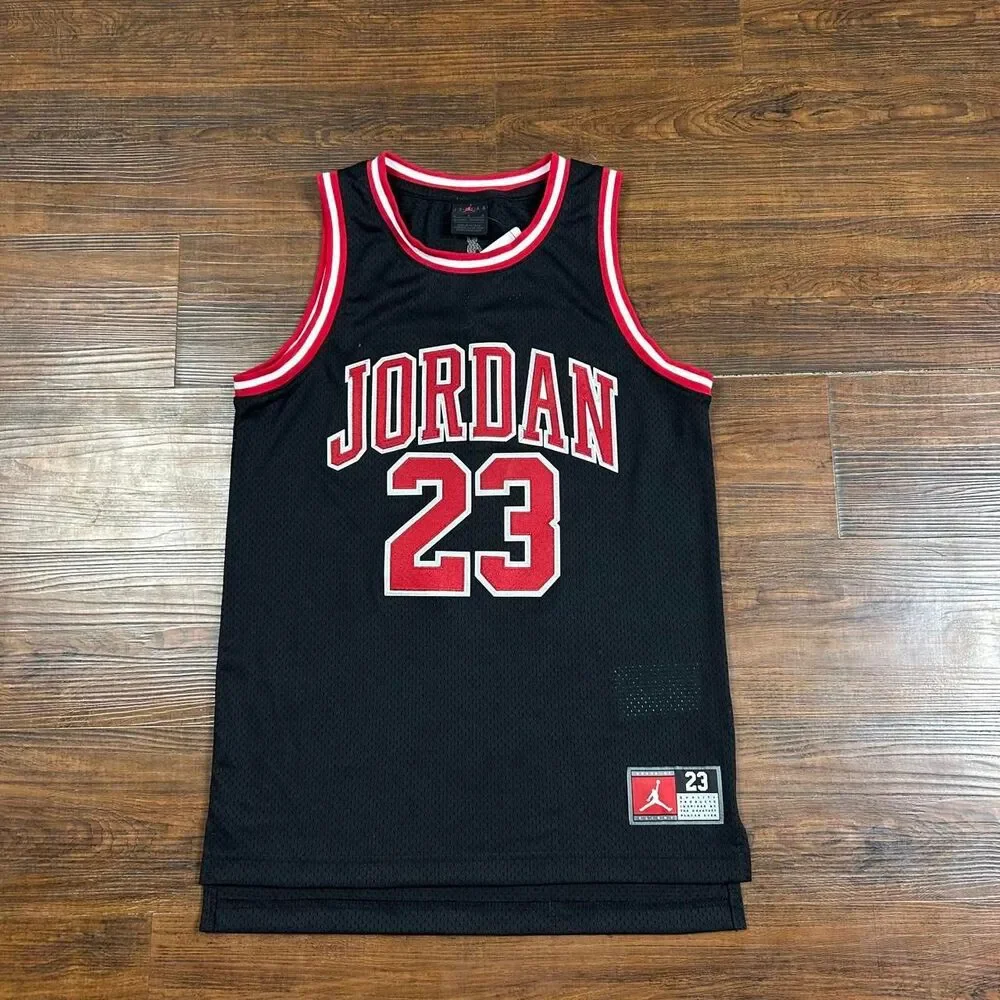 Jordan Men's Black and Navy Jersey